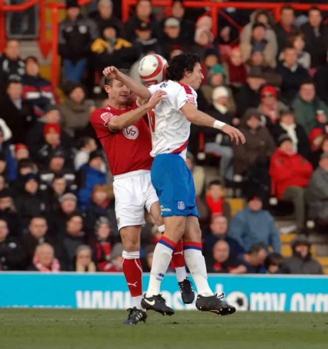 Framed Print : Bristol City vs. Crystal Palace: A Football Rivalry - 08-09 Season