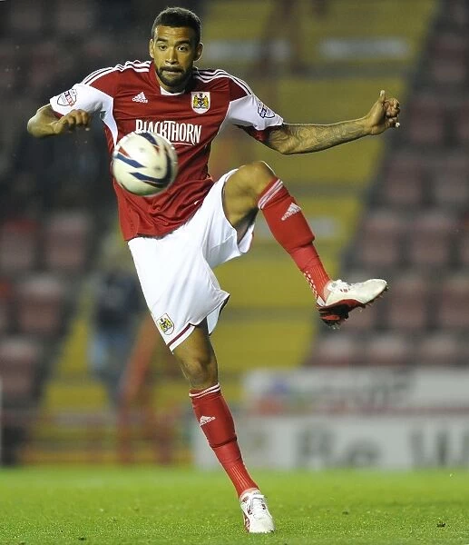 Bristol City vs Crystal Palace: Liam Fontaine in Action at Ashton Gate, 2013