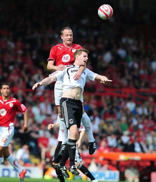 Bristol City vs Derby County: A Battle for Aerial Supremacy - Carey vs Porter, 2010 Championship