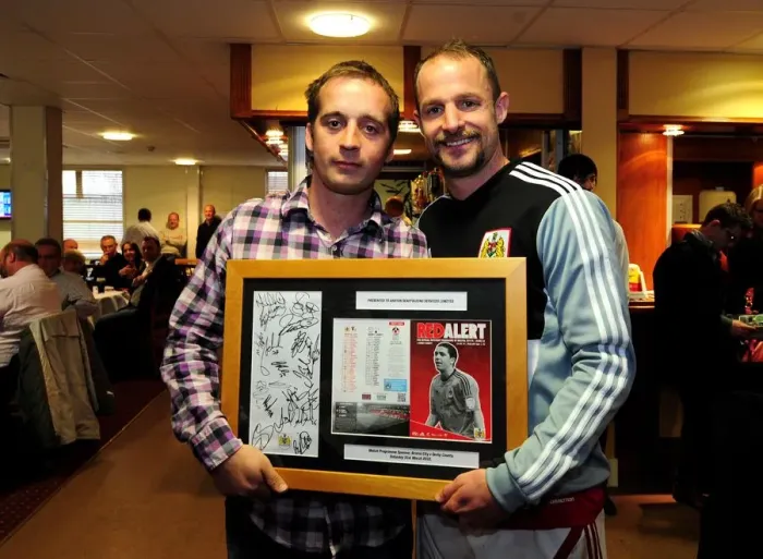 Framed Print : Bristol City vs Derby County: A Clash of Football Titans (Season 11-12)