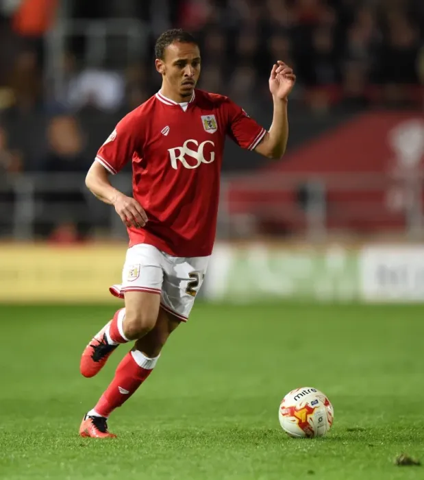 Framed Print : Bristol City vs Derby County: Peter Odemwingie in Action at Ashton Gate Stadium, 2016