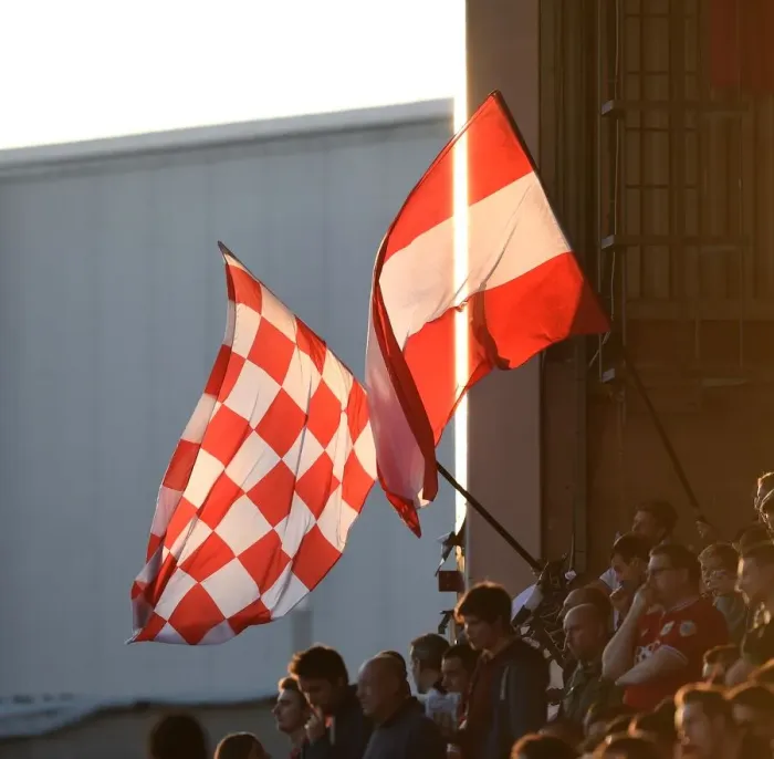 Framed Print : Bristol City vs Fulham: Supporters Wave Flags at Ashton Gate in the Sunset Framed Print : Bristol City vs Fulham: Supporters Wave Flags at Ashton Gate in the Sunset