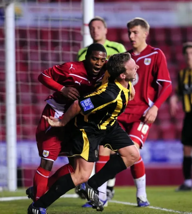 Framed Print : Bristol City vs Gloucester City: The Glos Cup Clash, Season 09-10