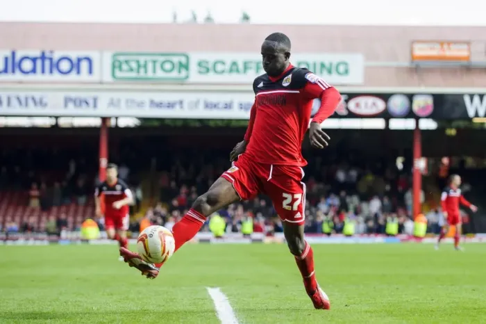 Framed Print : Bristol City vs Huddersfield: Albert Adomah in Action, npower Championship, 2013 Framed Print : Bristol City vs Huddersfield: Albert Adomah in Action, npower Championship, 2013