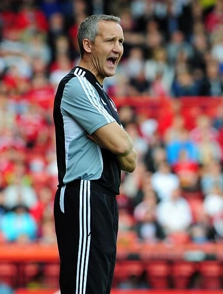 Bristol City vs. Hull City, Championship Match: Keith Millen, September 24, 2011 - Editorial Use Only