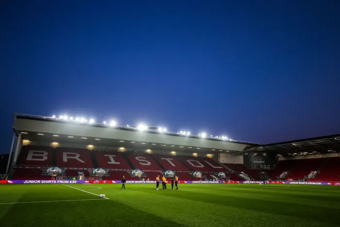 Framed Print : Bristol City vs Hull City: Inside Ashton Gate Stadium - EFL Cup Fourth Round
