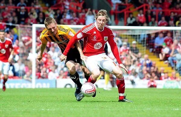 Bristol City vs Hull City: Martyn Woolford vs Andy Dawson - Championship Battle at Ashton Gate, 07 / 05 / 2011