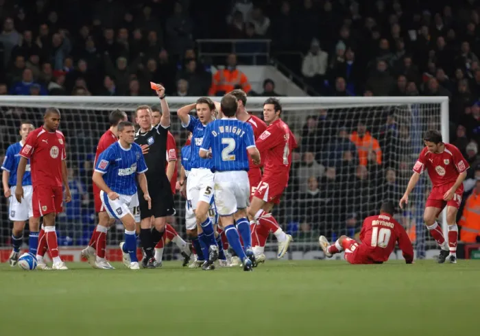 Framed Print : Bristol City vs. Ipswich Town: A Football Giant Showdown (Season 08-09) Framed Print : Bristol City vs. Ipswich Town: A Football Giant Showdown (Season 08-09)