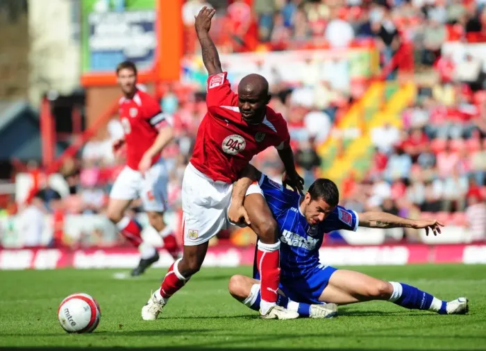 Framed Print : Bristol City vs Ipswich Town: A Football Rivalry - Season 8-9