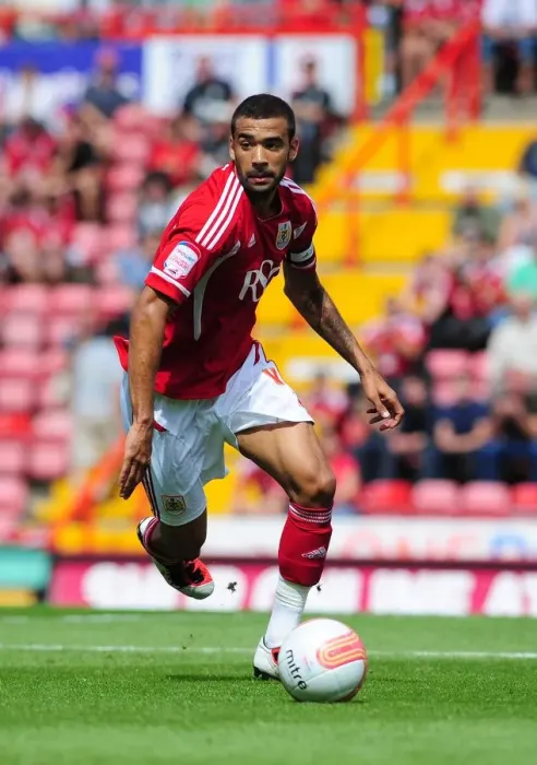Framed Print : Bristol City vs Ipswich Town: Liam Fontaine in Action at Ashton Gate Stadium (Championship Football Match, 2011) Framed Print : Bristol City vs Ipswich Town: Liam Fontaine in Action at Ashton Gate Stadium (Championship Football Match, 2011)