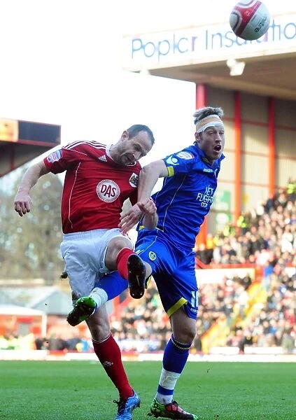 Bristol City vs Leeds United: A Championship Showdown - Carey vs Becchio's Clash for Supremacy, February 2011