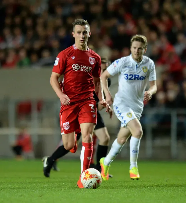 Framed Print : Bristol City vs Leeds United: Joe Bryan in Action at Ashton Gate Stadium, September 2016 Framed Print : Bristol City vs Leeds United: Joe Bryan in Action at Ashton Gate Stadium, September 2016