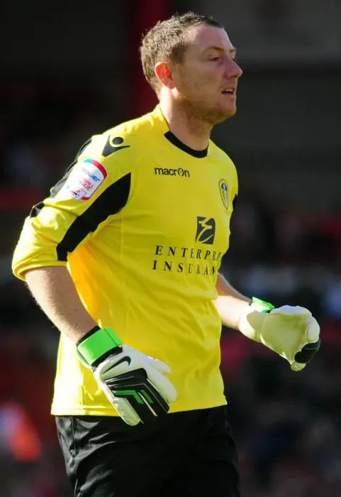 Framed Print : Bristol City vs Leeds United: Paddy Kenny in Action at Ashton Gate, Championship Football Match, September 2012