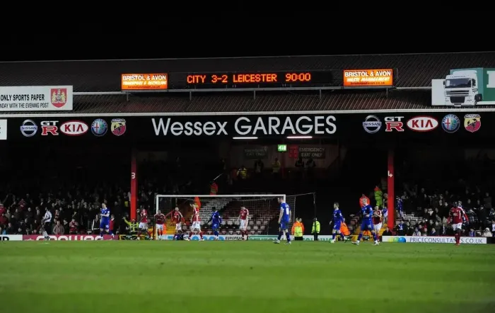 Framed Print : Bristol City vs Leicester City: A Football Showdown - Season 11-12 Framed Print : Bristol City vs Leicester City: A Football Showdown - Season 11-12