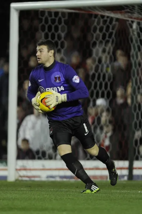 Framed Print : Bristol City vs Leyton Orient: Jamie Jones in Action at Ashton Gate, November 2013 (Sky Bet League One)