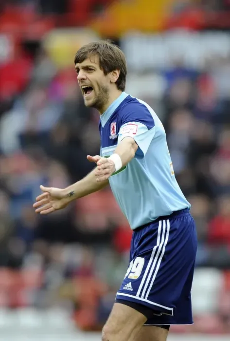 Framed Print : Bristol City vs Middlesbrough: Jonathan Woodgate Focuses at Ashton Gate, Npower Championship (09 / 03 / 2013) Framed Print : Bristol City vs Middlesbrough: Jonathan Woodgate Focuses at Ashton Gate, Npower Championship (09 / 03 / 2013)
