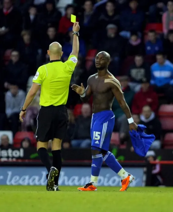 Framed Print : Bristol City vs Middlesbrough: Leroy Lita Booked for Exuberant Celebration - Championship Football, January 15, 2011 Framed Print : Bristol City vs Middlesbrough: Leroy Lita Booked for Exuberant Celebration - Championship Football, January 15, 2011