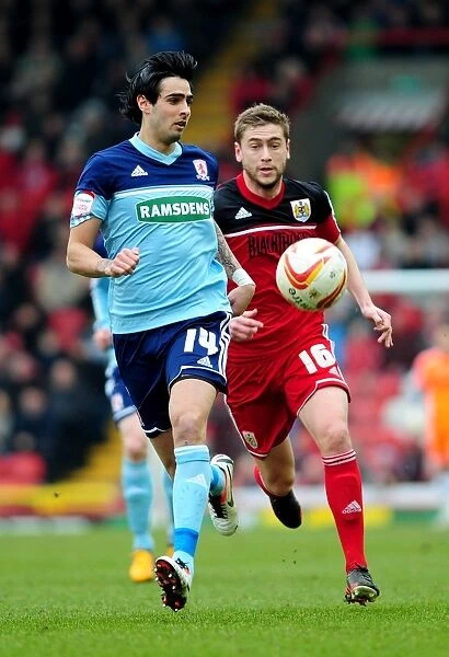 Bristol City vs Middlesbrough: Steven Davies Closes In