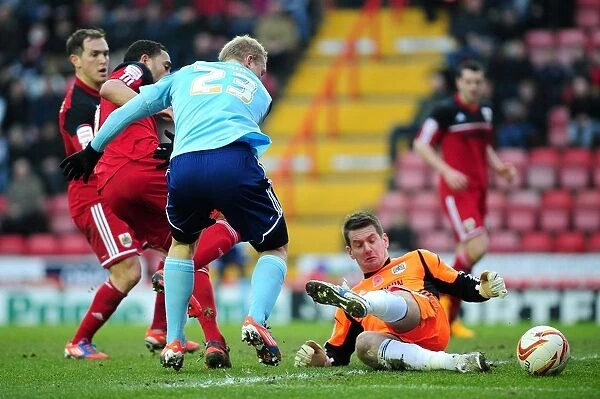 Bristol City vs Middlesbrough: Tom Heaton's Missed Opportunity (09 / 03 / 2013)