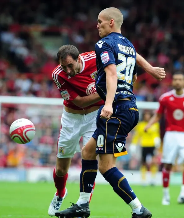 Framed Print : Bristol City vs Millwall: A Football Showdown - Season 10-11 Framed Print : Bristol City vs Millwall: A Football Showdown - Season 10-11