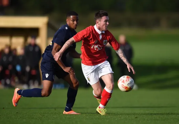 Framed Print : Bristol City vs Millwall: Jamie Horgan in Action from the U21 PDL2 Clash Framed Print : Bristol City vs Millwall: Jamie Horgan in Action from the U21 PDL2 Clash