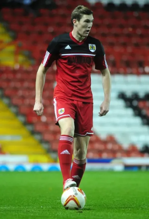 Framed Print : Bristol City vs Millwall: Lewis Hall in Action during U21s Football Match at Ashton Gate, October 2012