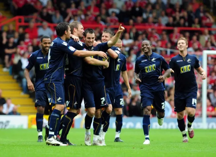 Framed Print : Bristol City vs Millwall: The Showdown of Season 10-11