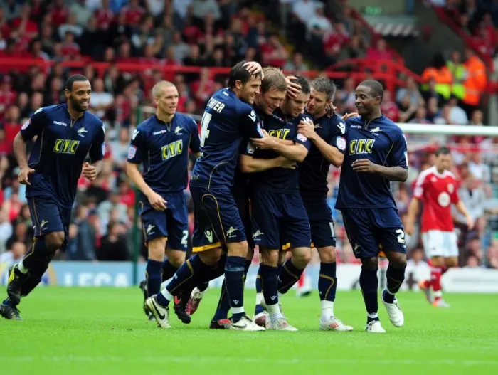 Framed Print : Bristol City vs. Millwall: The Showdown - Season 10-11