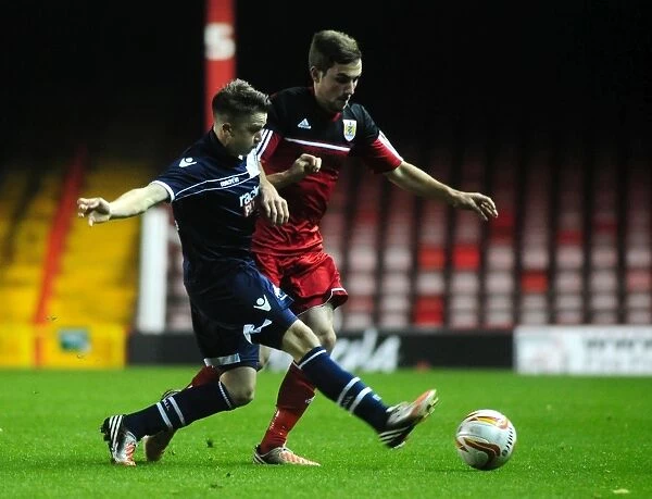 Bristol City vs Millwall: Tense Moment in U21s Football Match at Ashton Gate