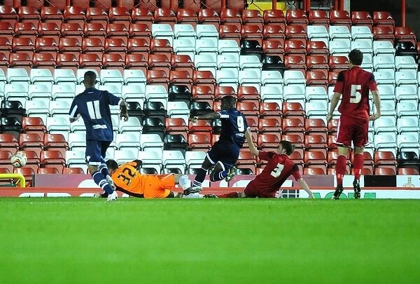 Bristol City vs Millwall: Tobi Alabi Scores Opening Goal in Football Rivalry, Ashton Gate, 16th October 2012