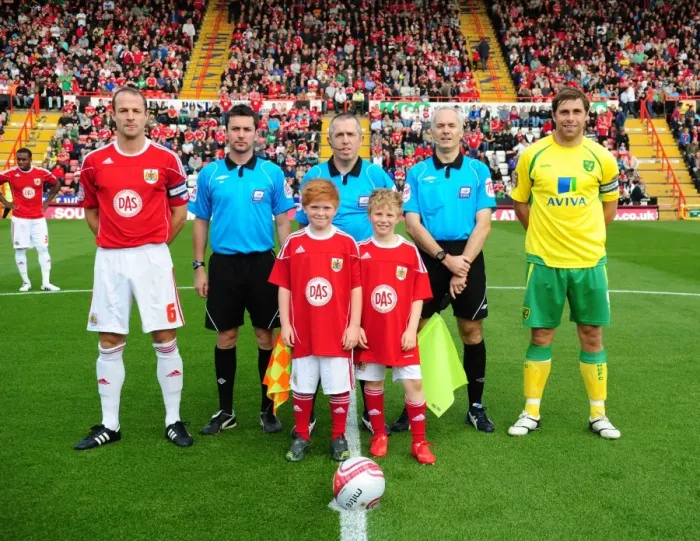 Framed Print : Bristol City vs. Norwich City: A Football Rivalry - Season 10-11