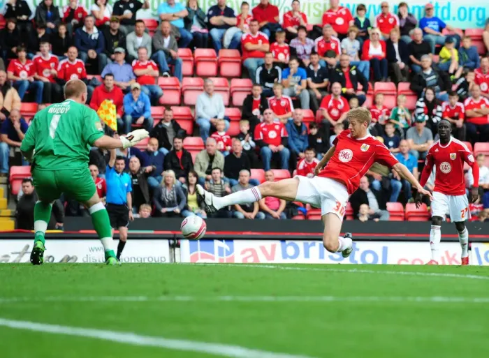 Framed Print : Bristol City vs Norwich City: A Football Rivalry - Season 10-11