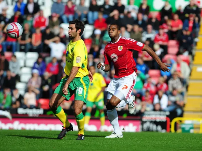 Framed Print : Bristol City vs Norwich City: A Football Rivalry - Season 10-11 Framed Print : Bristol City vs Norwich City: A Football Rivalry - Season 10-11