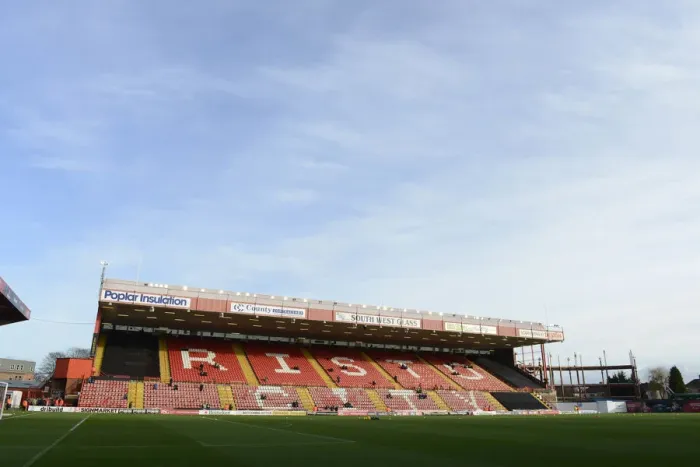 Framed Print : Bristol City vs Notts County at Ashton Gate: A Football Rivalry Amidst Stadium Redevelopment (January 2015) Framed Print : Bristol City vs Notts County at Ashton Gate: A Football Rivalry Amidst Stadium Redevelopment (January 2015)