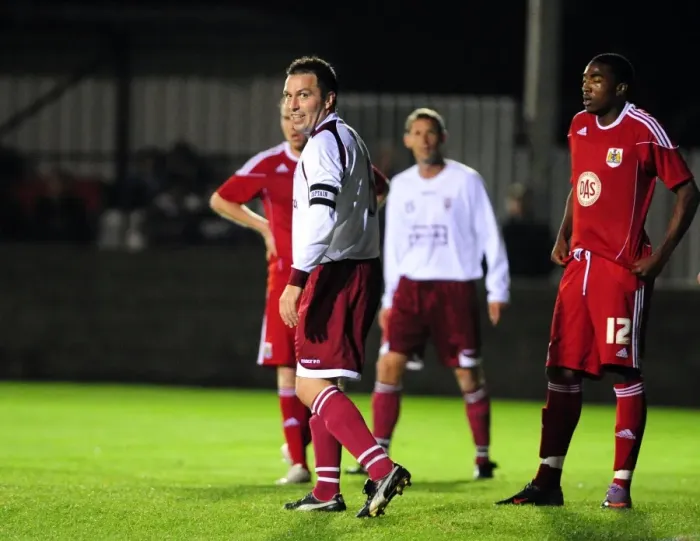 Framed Print : Bristol City vs Paulton Rovers: A Football Rivalry - Season 10-11