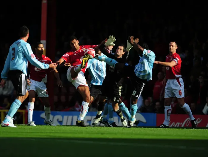 Framed Print : Bristol City vs. Peterborough United: A Football Rivalry - Season 09-10