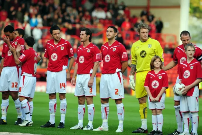 Framed Print : Bristol City vs. Peterborough United: A Football Showdown - Season 09-10