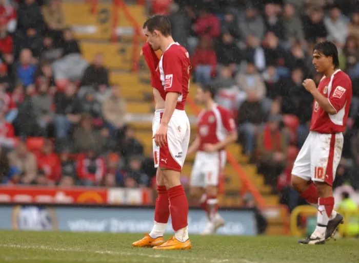 Framed Print : Bristol City vs. Plymouth Argyle: A Football Rivalry - Season 07-08