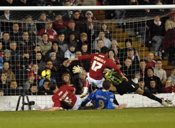 Framed Print : Bristol City vs Portsmouth: A Football Rivalry - Season 08-09