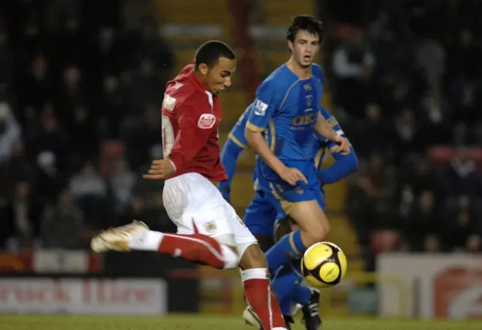 Framed Print : Bristol City vs Portsmouth: A Football Rivalry - Season 08-09