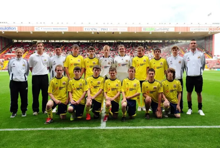 Framed Print : Bristol City vs Portsmouth: A Football Showdown - Season 11-12