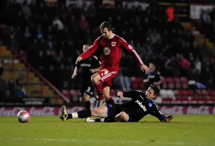 Framed Print : Bristol City vs Portsmouth: A Season to Remember - 2010-11 Football Showdown Framed Print : Bristol City vs Portsmouth: A Season to Remember - 2010-11 Football Showdown
