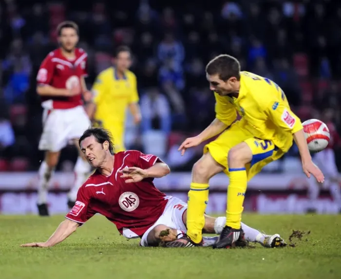 Framed Print : Bristol City vs Preston North End: A Football Rivalry - Season 09-10