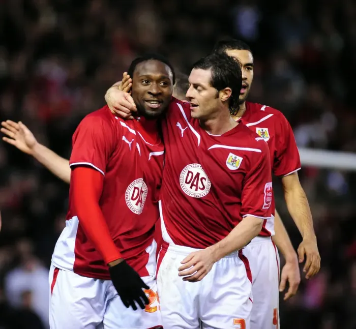 Framed Print : Bristol City vs Preston North End: A Football Rivalry Unfolds - Season 09-10