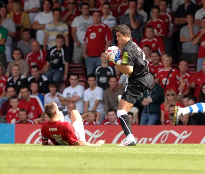 Framed Print : Bristol City vs QPR: A Football Rivalry from the 08-09 Season