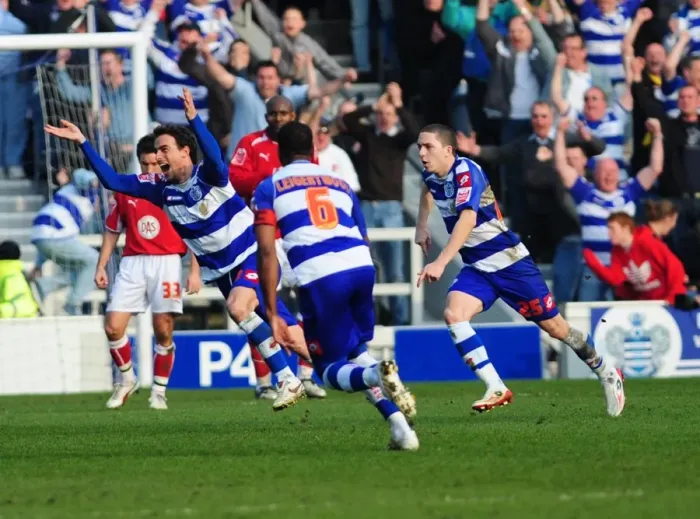 Framed Print : Bristol City vs. QPR: A Football Rivalry - The Battle on the Field (Season 08-09)