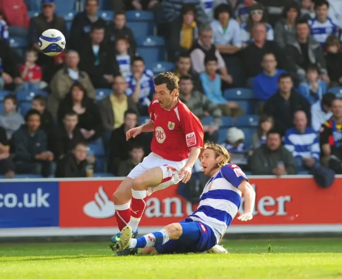 Framed Print : Bristol City vs. QPR: A Football Rivalry - Season 08-09 Framed Print : Bristol City vs. QPR: A Football Rivalry - Season 08-09