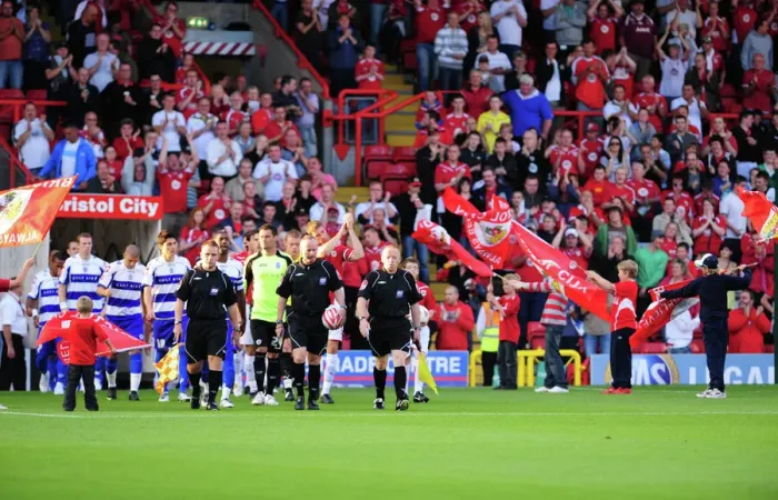 Framed Print : Bristol City vs QPR: A Football Rivalry - Season 09-10 Framed Print : Bristol City vs QPR: A Football Rivalry - Season 09-10