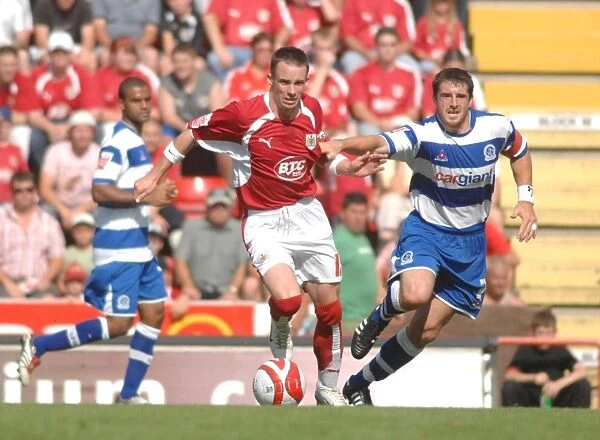 Bristol City vs QPR: Michael McIndoe in Action