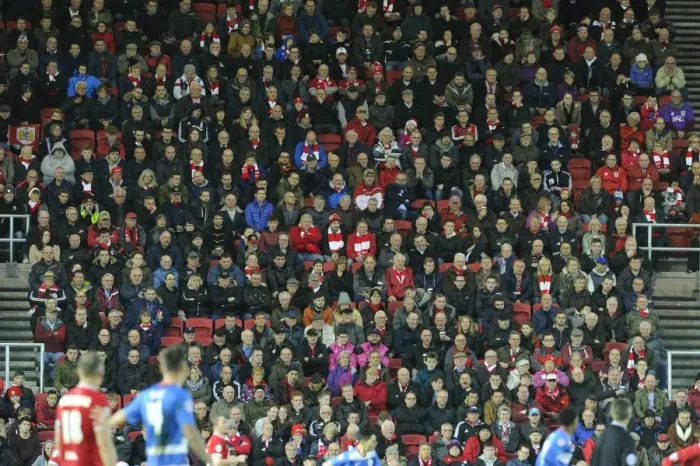 Framed Print : Bristol City vs QPR: Passionate Fans at Ashton Gate, 2015
